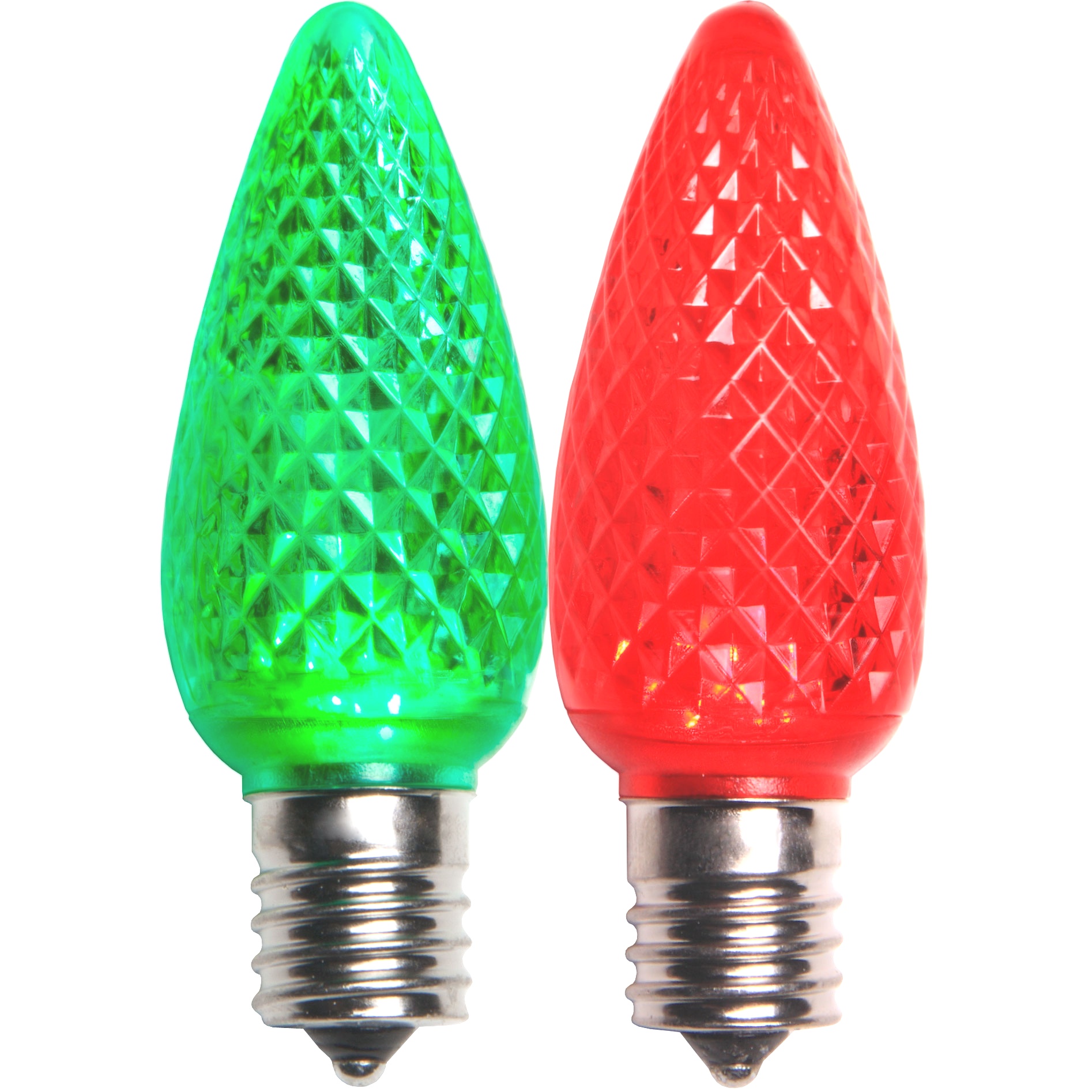 Christmas Light Replacement Bulbs | C9 Color Change Red LED Christmas Light Bulbs | Christmas Light Replacement Bulbs