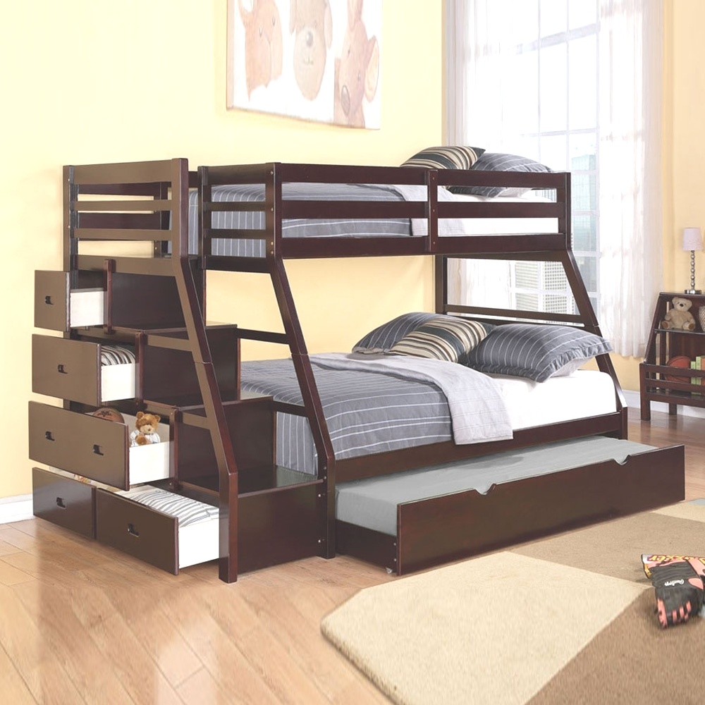 Allentown Twin Over Twin Bunk Bed Espresso | Bunk Beds : Twin Over Twin Bunk Bed With Slide allentown twin over ..