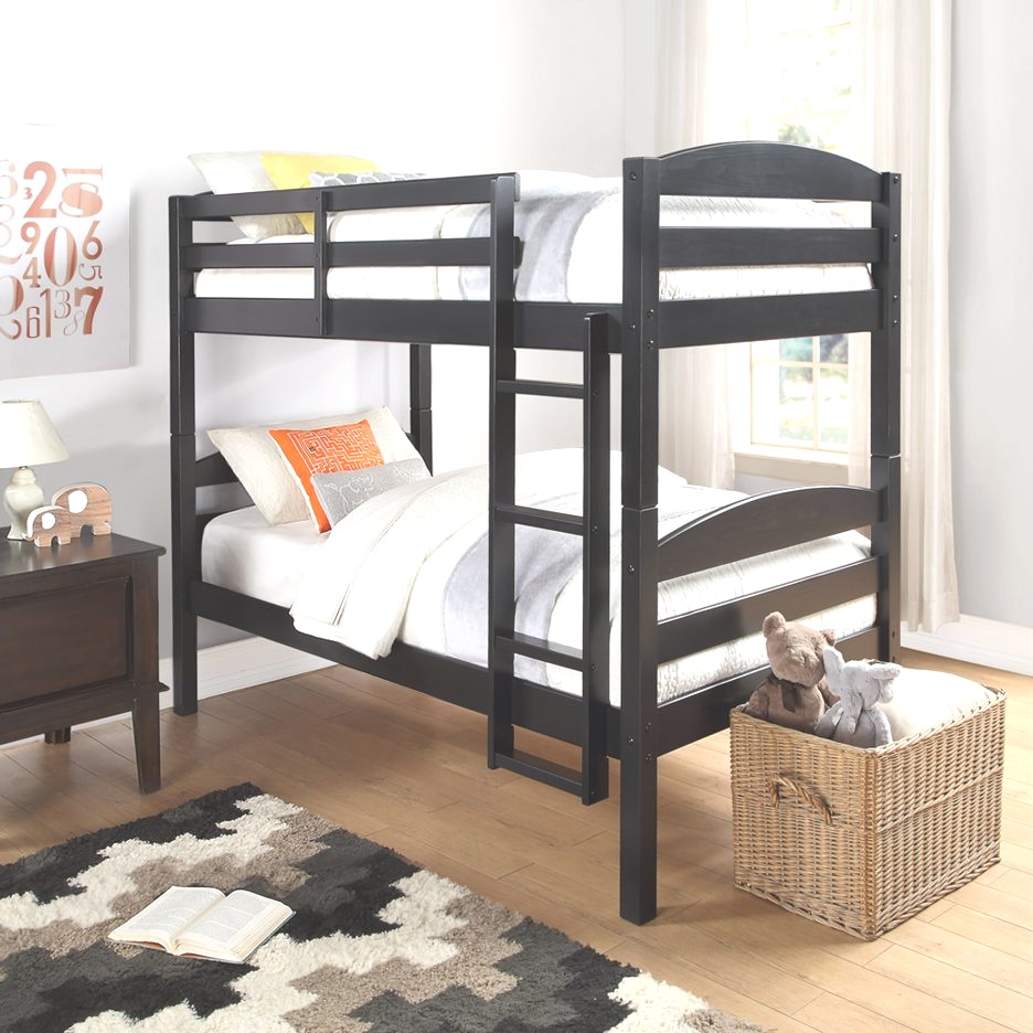 Allentown Twin Over Twin Bunk Bed Espresso | Bunk Beds : Twin Over Twin Bunk Bed With Slide allentown twin over ..