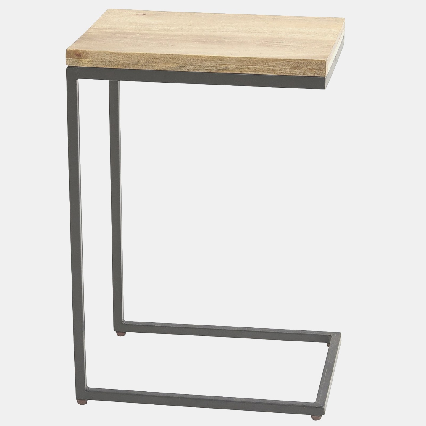 c side table | Takat Natural Mango Wood C-Table | Pier 1 Imports | c side table