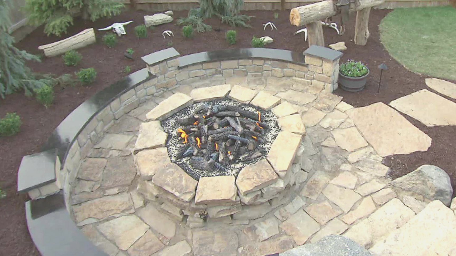 diy fire pit | how to build a stone fire pit | DIY | diy fire pit