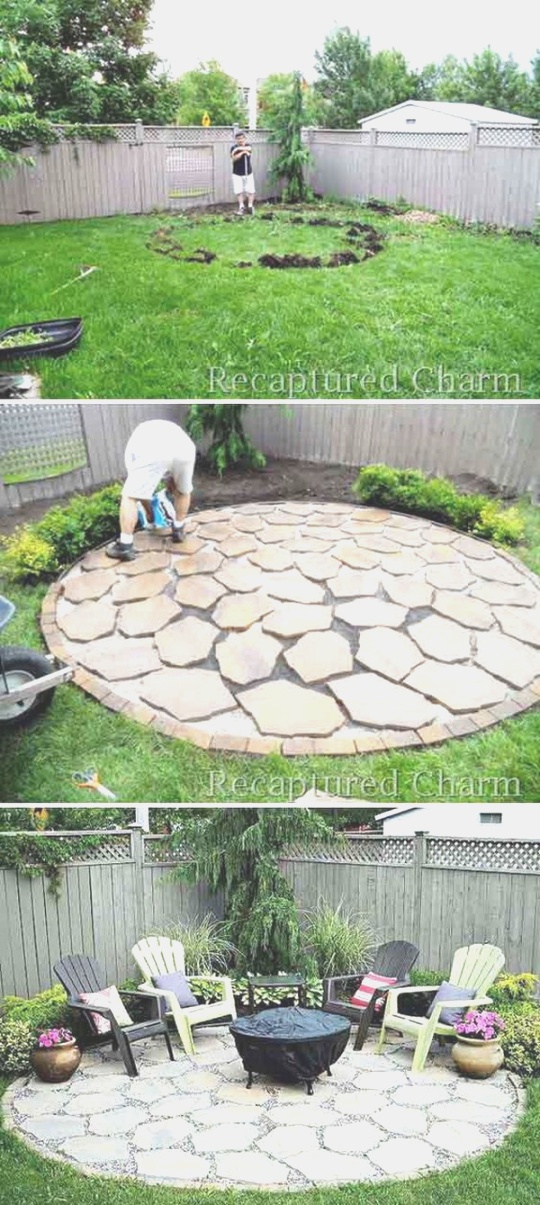 diy fire pit | 20 DIY Fire Pits for Your Backyard with Tutorials - Listing More | diy fire pit