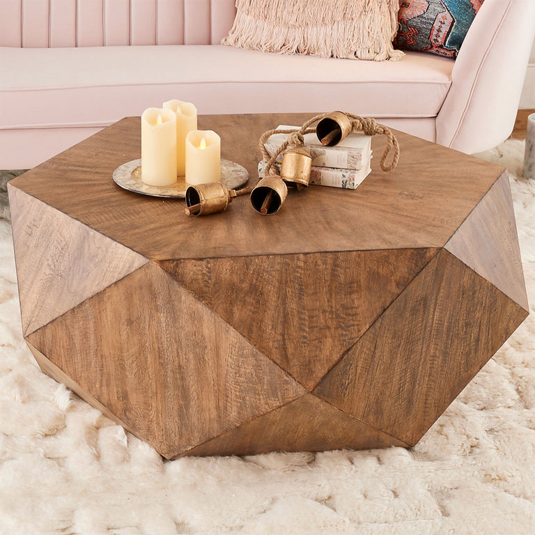 Here Are Types of Materials for Hexagon Coffee Table