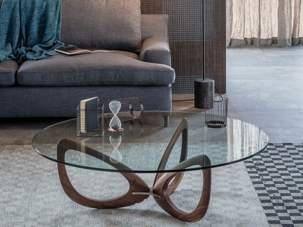 Get to Know the Right Types of Round Glass Coffee Table
