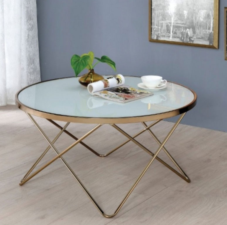 Get to Know the Right Types of Round Glass Coffee Table