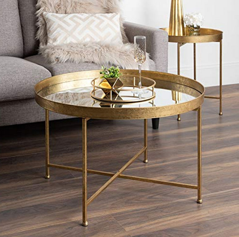 5 Round Metal Coffee Table to Boost Your Living Room Appeal