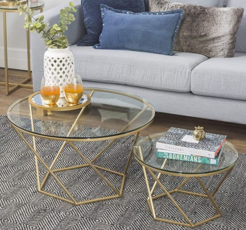 5 Round Metal Coffee Table to Boost Your Living Room Appeal