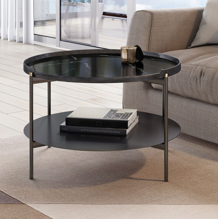 5 Round Metal Coffee Table to Boost Your Living Room Appeal