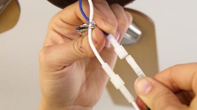 Step by Step Installing DIY Ceiling Fan with Light Fixture