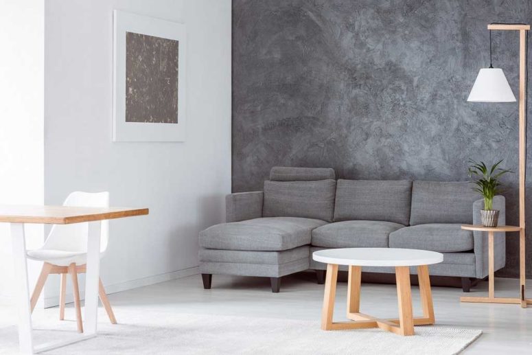 6 EyeCatching Two Colour Combination for Living Room Walls