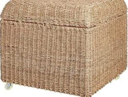 Finding Out 5 Outstanding Seagrass Ottoman Cube For Living Room