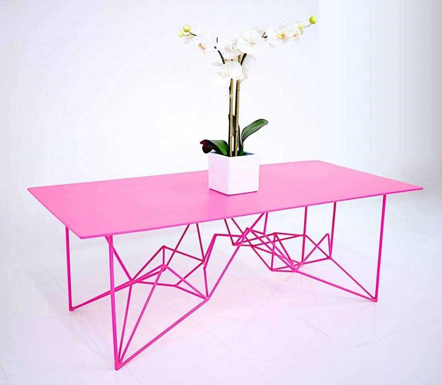 3 Room Paint Color Ideas to Match Your Pink Acrylic Coffee Table