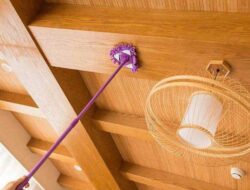 No More Damage: The Right Steps of Cleaning Wooden Ceiling