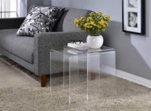 Stylish and Unique, Everything You Need to Know About Lucite Nesting Tables