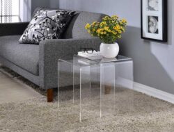 Stylish and Unique, Everything You Need to Know About Lucite Nesting Tables
