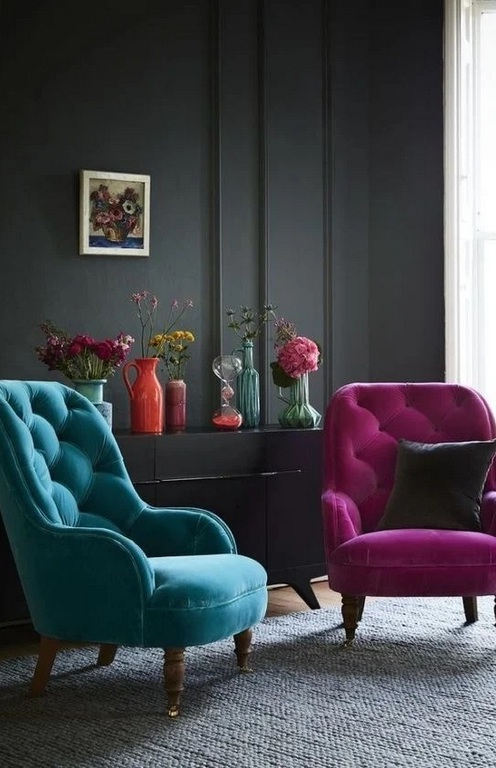 A Unique Feat! Colorful Accent Chairs Interior Design Tips You Got To Know