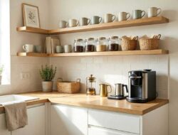 13 Coffee Station Storage Ideas for Small Kitchens That Save Space