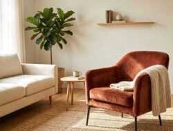 How to Style a Rust Accent Chair in Your Living Room: 5 Cozy Ideas