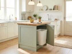 Small Kitchen Island with Trash Can Storage: 5 Clever Layouts