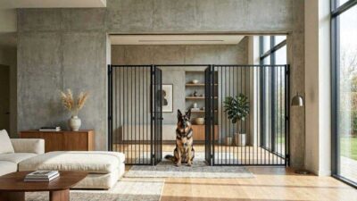 5 Sturdy Temporary Dog Fences for Large Dogs (Tall & No-Drill)