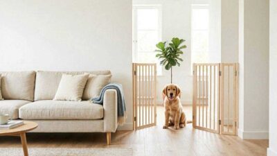 7 Genius Indoor Temporary Dog Fence Ideas (Rental-Friendly)